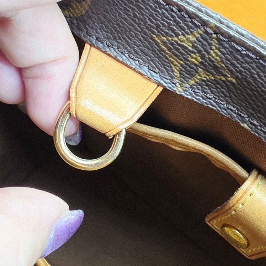 LOUIS VUITTON LV 小款 薇薇安 全包原廠無換零件 加贈精美長背帶提供斜背-34