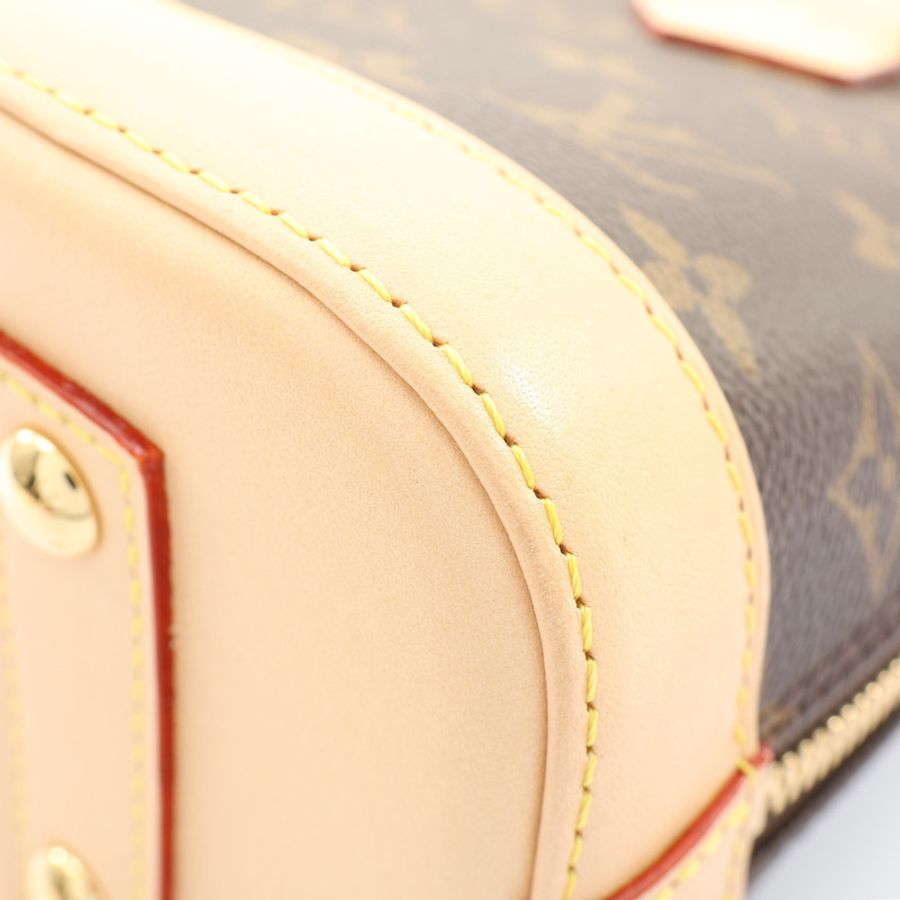 Alma BB 艾瑪包 两用包 棕色 原花 帆布【LOUIS VUITTON LV 路易威登】 M46990-11