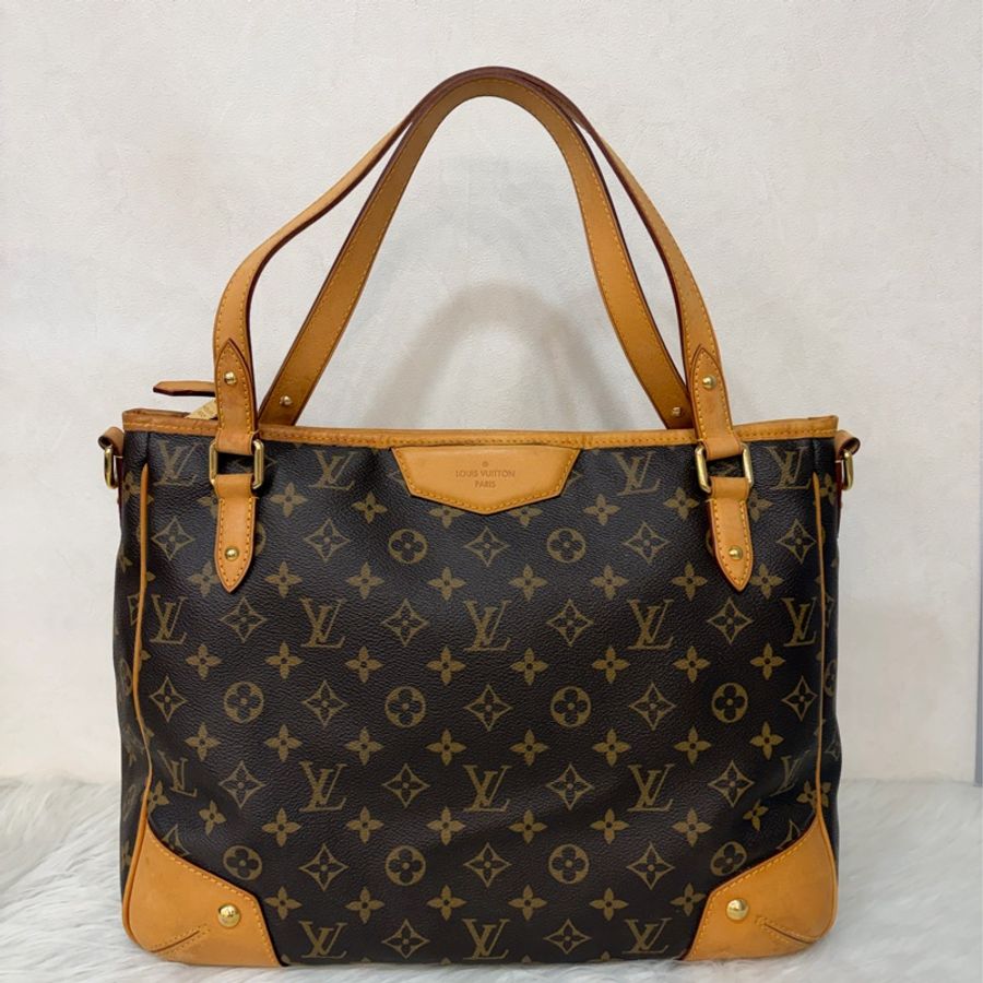 LV M4232原花 老花 金釦 手提包 肩背包 公事包 電腦包 購物包-1