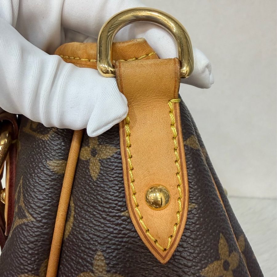 LV M4232原花 老花 金釦 手提包 肩背包 公事包 電腦包 購物包-24