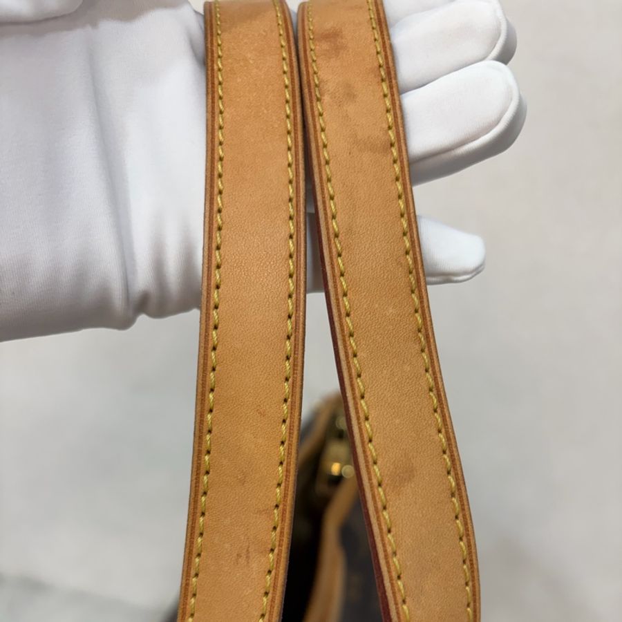 LV M4232原花 老花 金釦 手提包 肩背包 公事包 電腦包 購物包-36