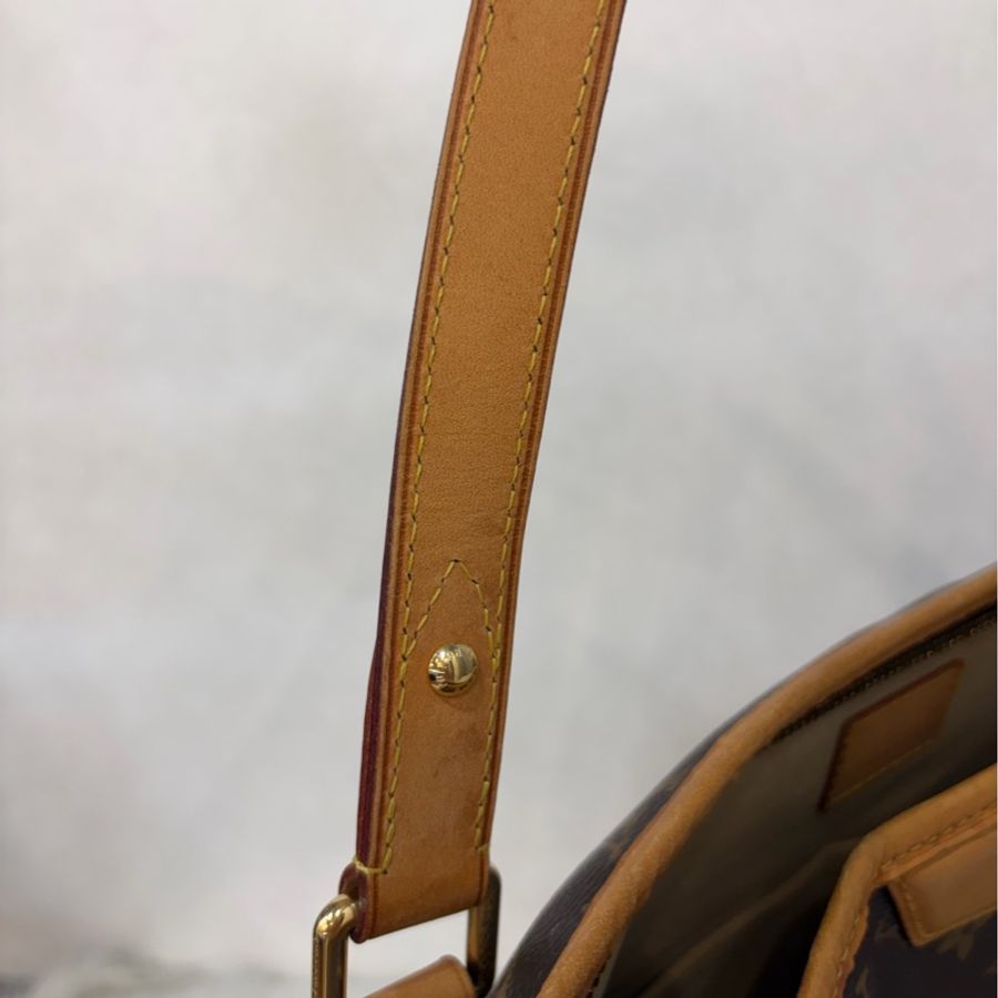 LV M4232原花 老花 金釦 手提包 肩背包 公事包 電腦包 購物包-43