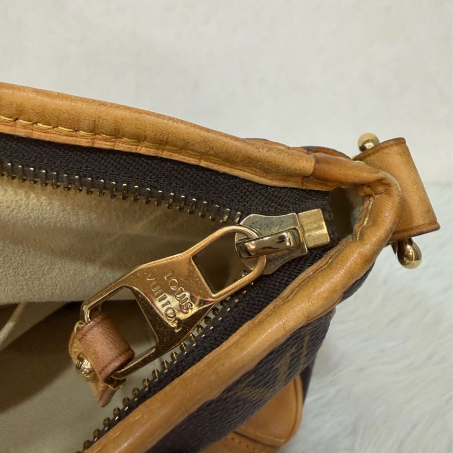 LV M4232原花 老花 金釦 手提包 肩背包 公事包 電腦包 購物包-49