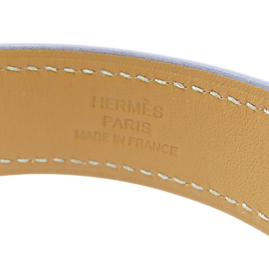 棕色 牛皮 Panache Bracelet 手環 T刻【HERMES 愛馬仕】-5