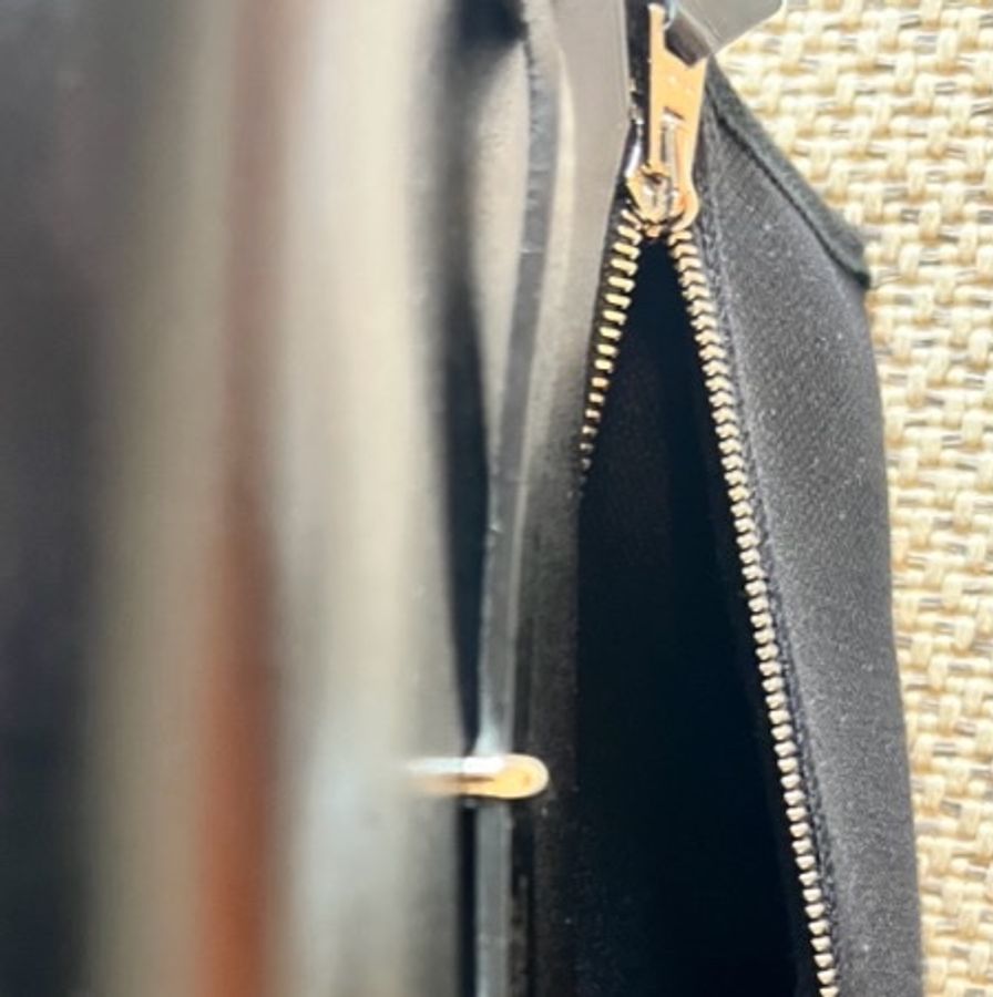 二手九成新Hermes mini her bag 黑色-1