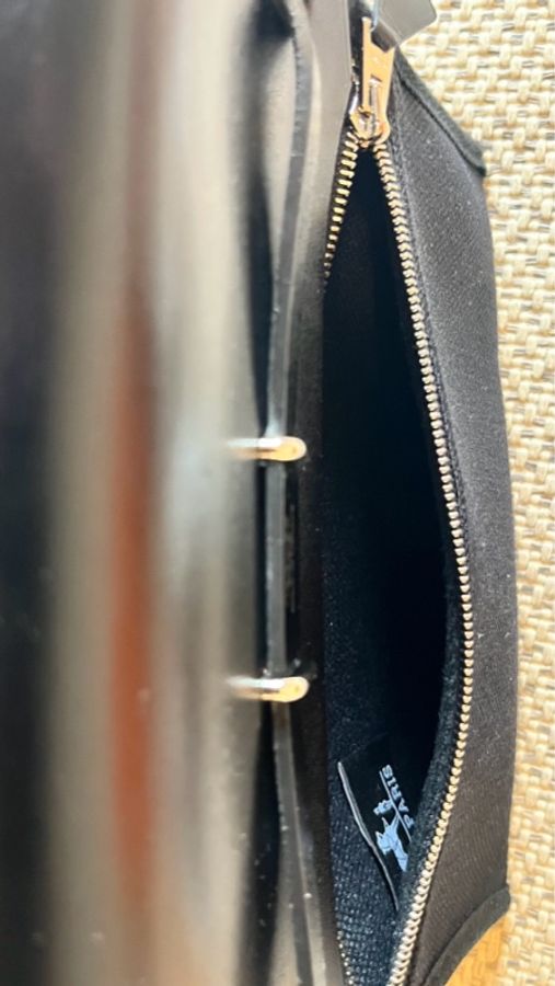 二手九成新Hermes mini her bag 黑色-4