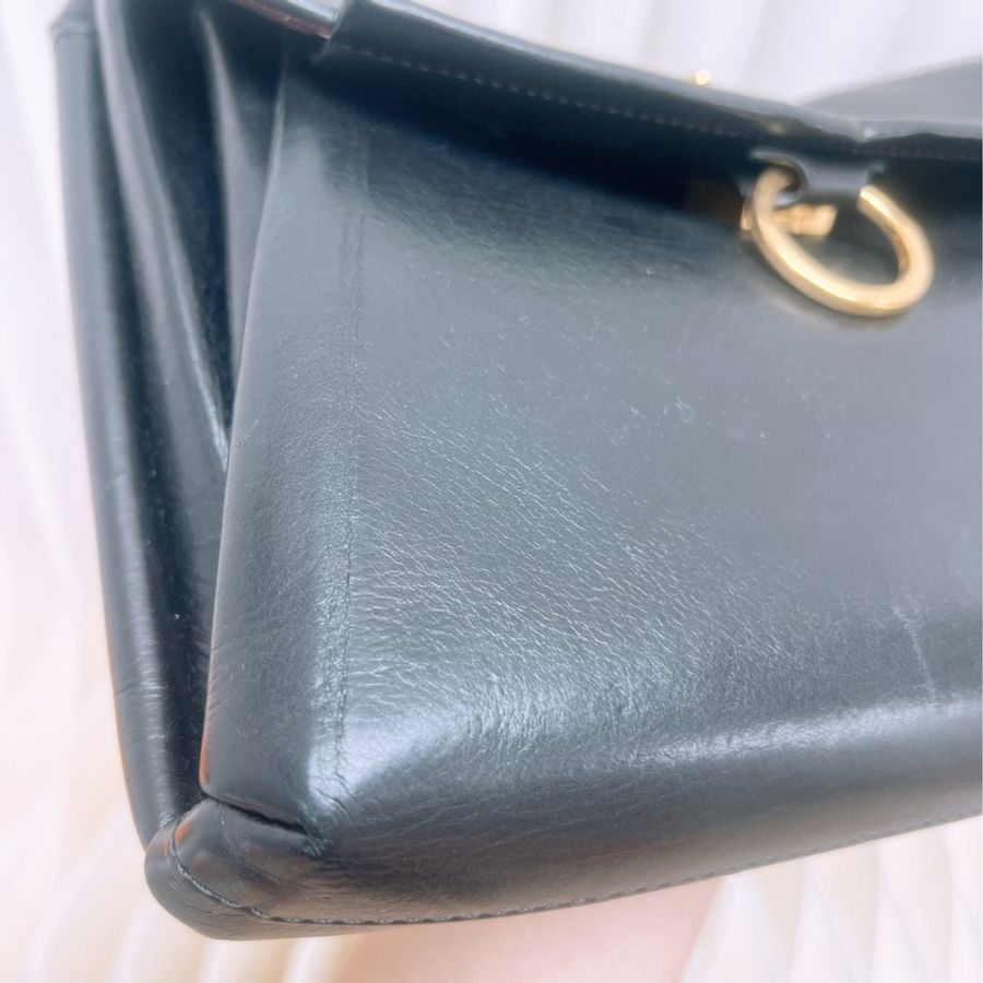Valentino vchain 黑色斜挎包-1
