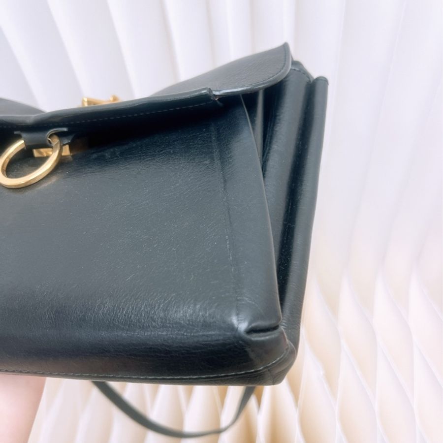 Valentino vchain 黑色斜挎包-2