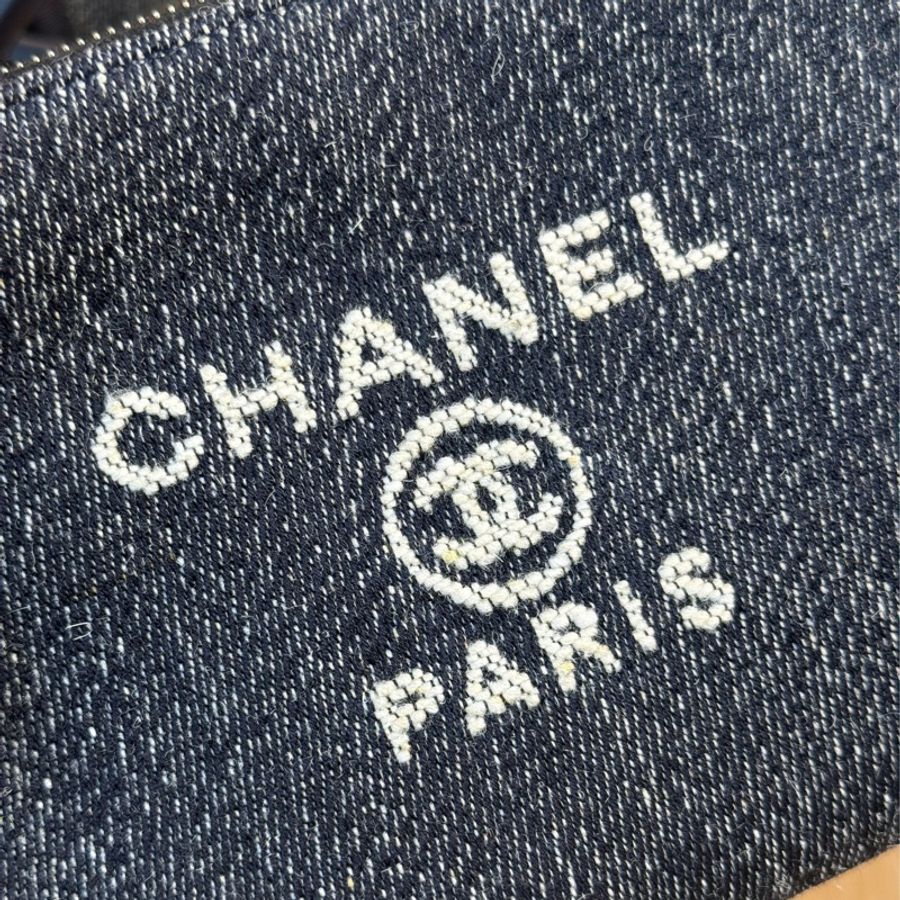全新 Chanel 22b 牛仔沙灘包 小號 ✨最新晶片款-17