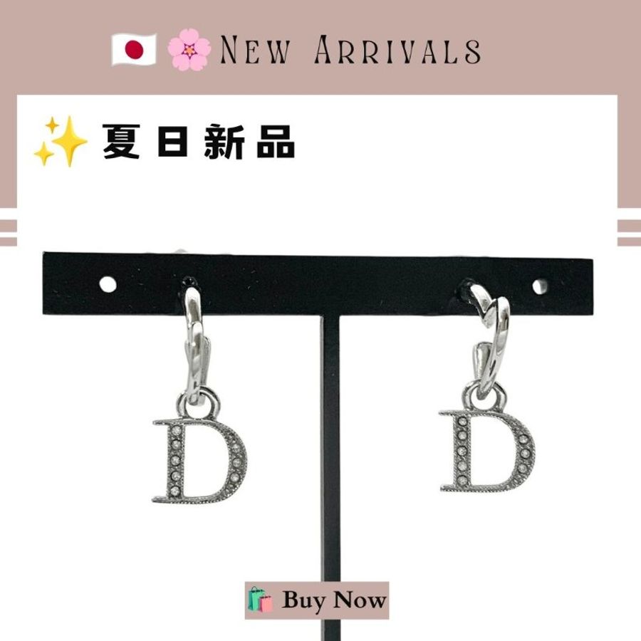 🛍️🎁 26 🔥7月新品【預訂】 💘Christian Dior 新款愛心水鑽耳環 🔥 DIOR 熱賣款 DIOR經典款耳環 DIOR EARRING-5