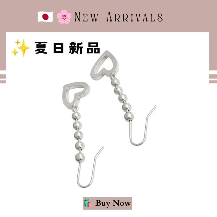 🛍️🎁 26 🔥7月新品【預訂】 💘925純銀 GUCCI 愛水小珠珠耳環 🔥 熱賣款 GUCCI 經典款耳環 GUCCI EARRING-2