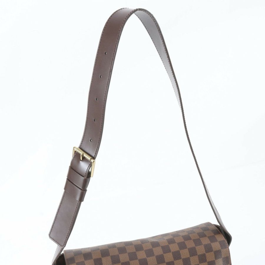 路易威登 Damier Bastille N45258 男士真皮單肩斜背包-1