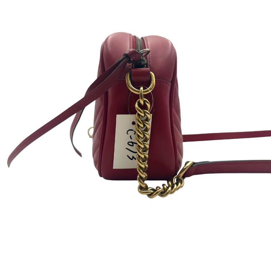 【美收精品】Gucci 紅色相機包 C-673【隔月月中將轉賣至日本 上架期限30天】-2