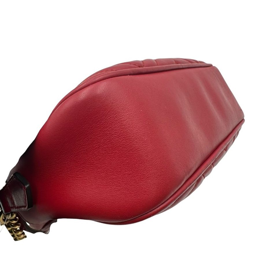 【美收精品】Gucci 紅色相機包 C-673【隔月月中將轉賣至日本 上架期限30天】-5
