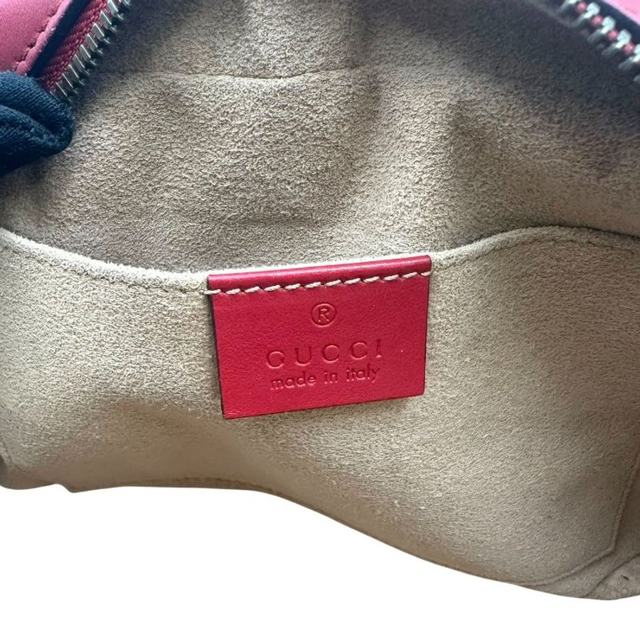 【美收精品】Gucci 紅色相機包 C-673【隔月月中將轉賣至日本 上架期限30天】-9