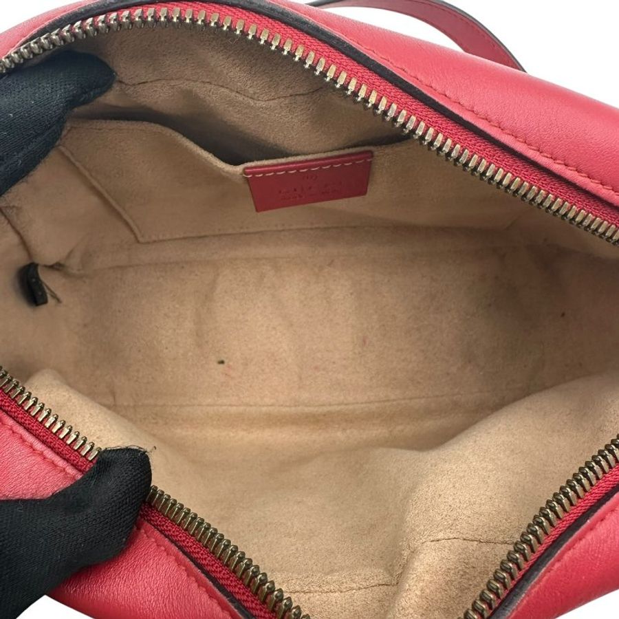 【美收精品】Gucci 紅色相機包 C-673【隔月月中將轉賣至日本 上架期限30天】-10
