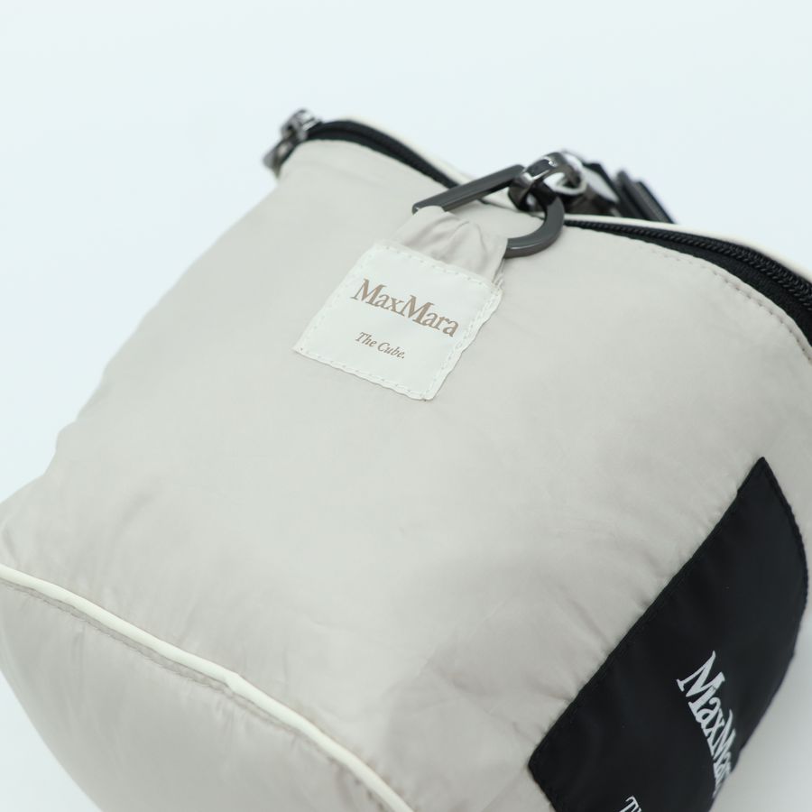 Max Mara 鴨羽絨 灰白色 圍巾-6