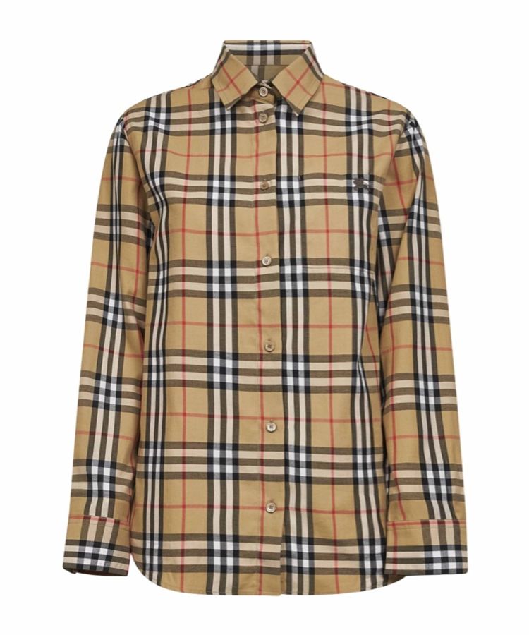 Burberry 女士 格紋襯衫4 UK-4 UK-6 UK-8 UK-10 UK-12碼-4