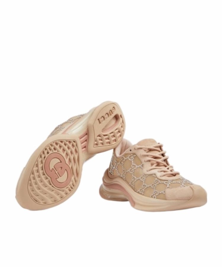 Gucci 女士 RUN 系帶休閒運動鞋35.5-3
