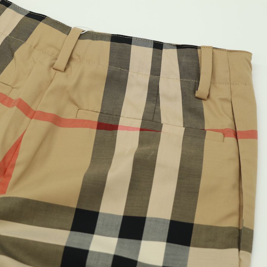 Burberry 經典格紋 休閒短褲-4