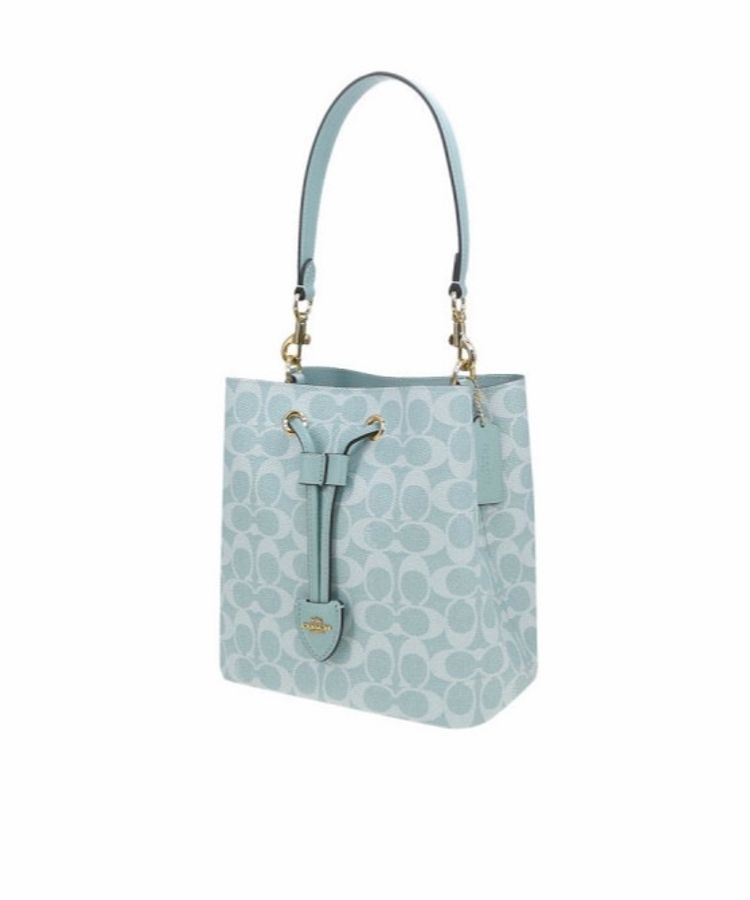 Coach 女士 頂部提手單肩包均碼碼21.5cm*14cm*21.5cm-5