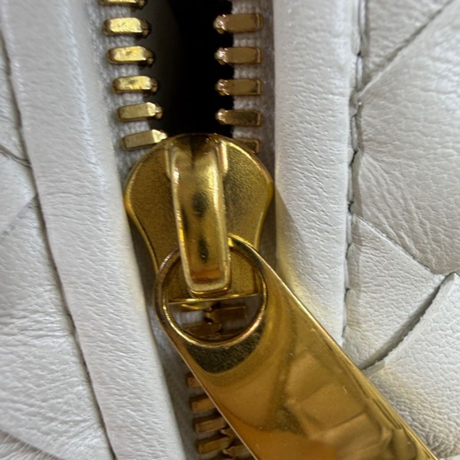 99新 BV 保蝶家 Bottega Veneta Jodie mini编织手提包白色 经典intrecciato编织-12