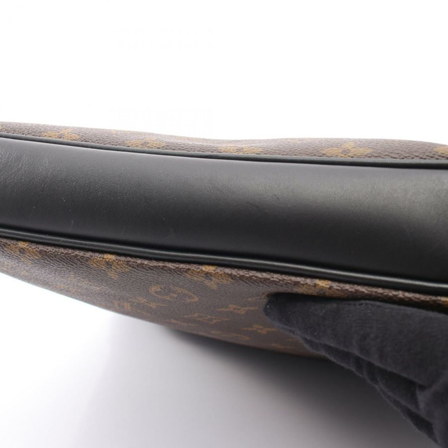 路易威登 Bass MM 單肩斜背包 M56715 Monogram 帆布棕色-5