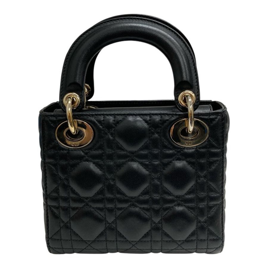 DIOR 迪奧 MINI SIZE LADY DIOR 黑色-1