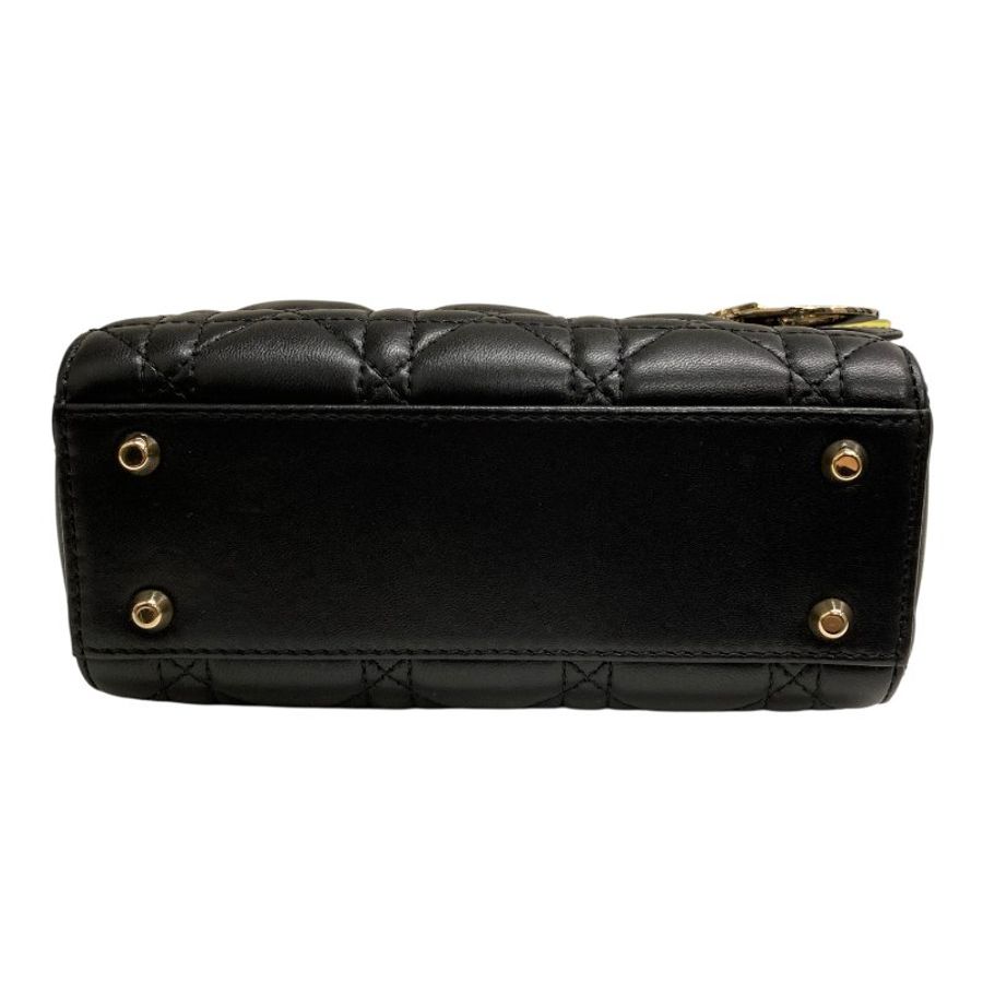 DIOR 迪奧 MINI SIZE LADY DIOR 黑色-5