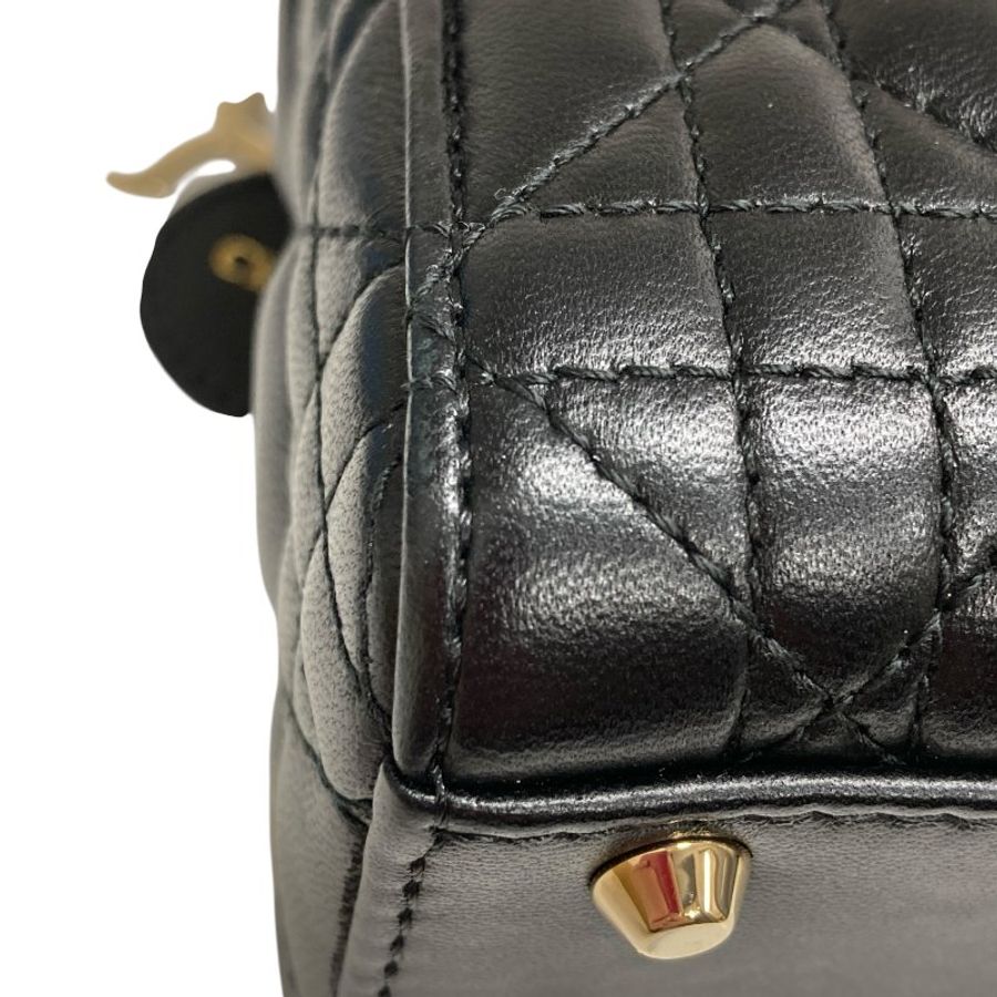 DIOR 迪奧 MINI SIZE LADY DIOR 黑色-7