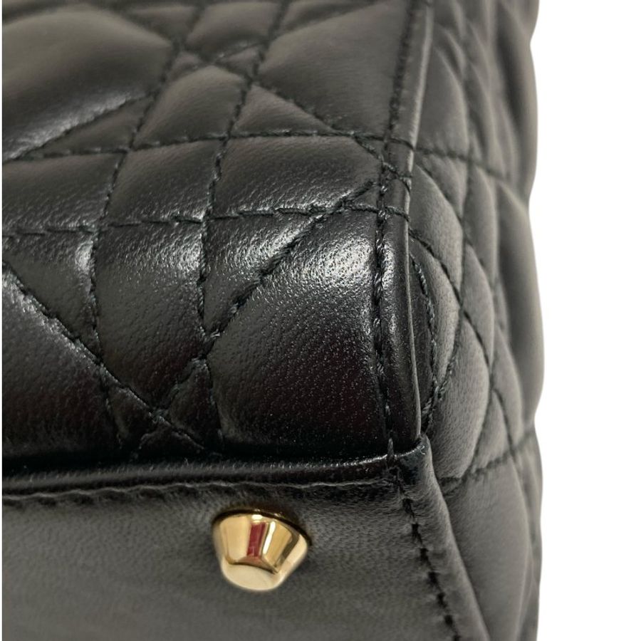 DIOR 迪奧 MINI SIZE LADY DIOR 黑色-9