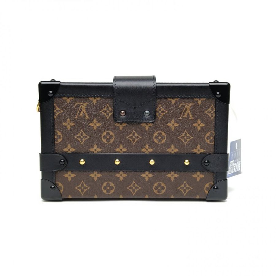 LOUIS VUITTON PETITEMALLE月光寶盒20老花PVC肩背包-2