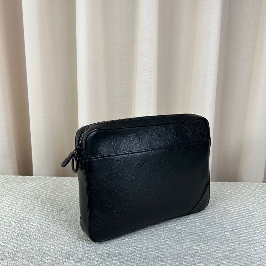Louis Vuitton Trio黑武士二合一郵差包-3