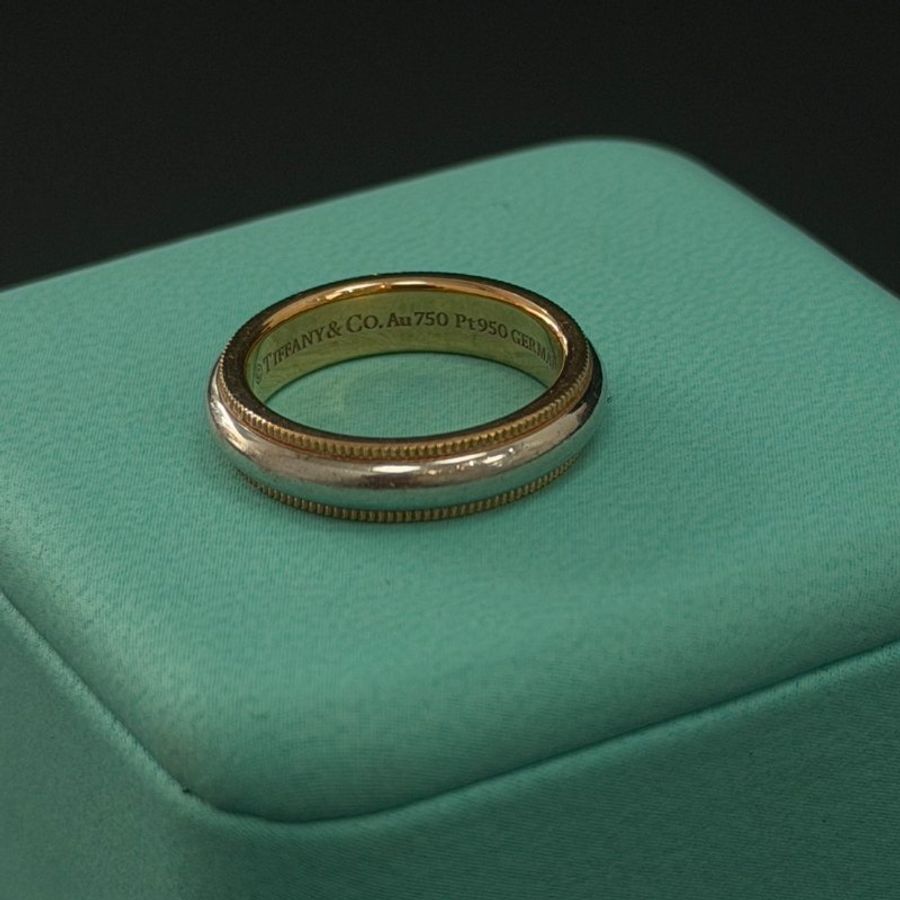 Tiffany&Co. 蒂芙尼 白金 PT950 戒指-2