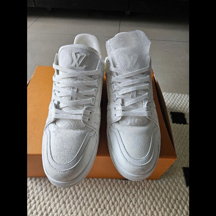 全新LV Trainer (Louis Vuitton) 白色球鞋/休閒鞋 (未使用)-4