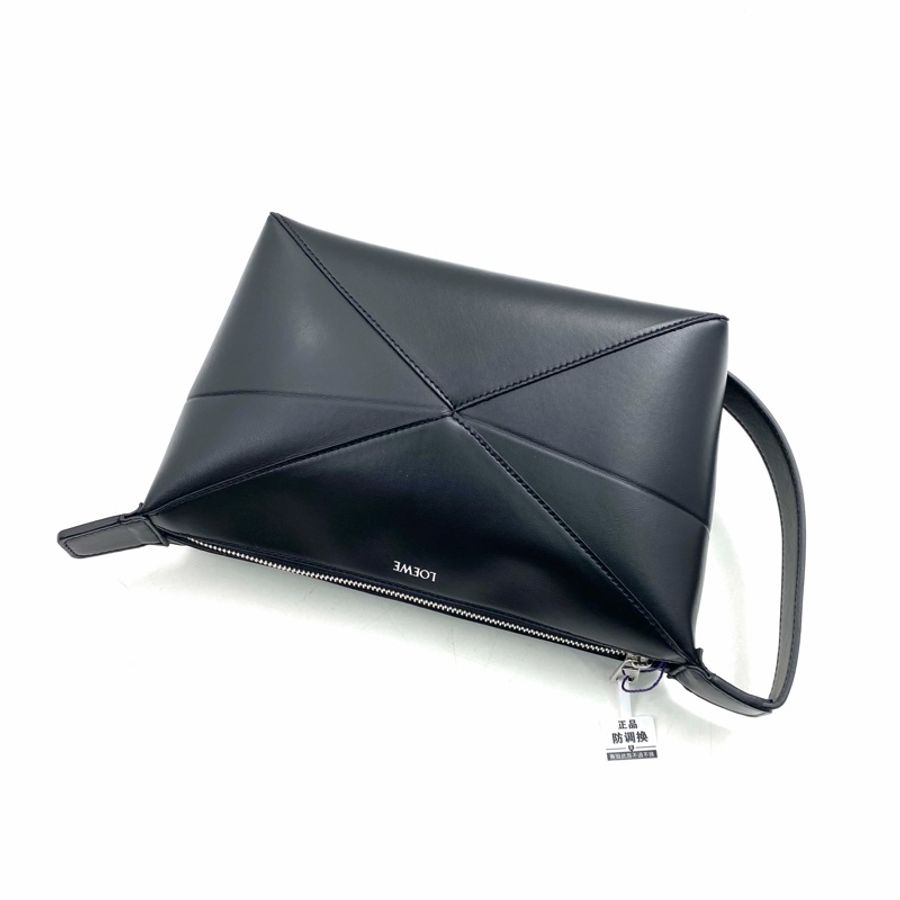 Loewe 羅意威 新款黑色全皮puzzle手拿包 尺寸23/16-5
