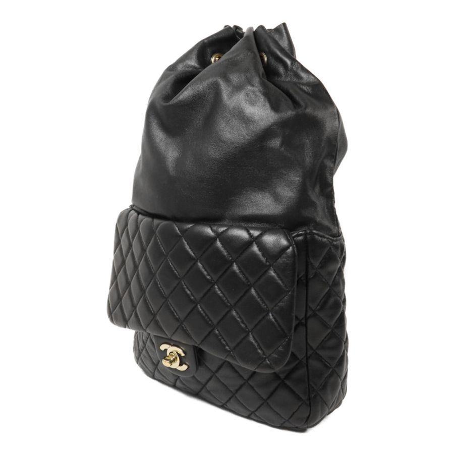 CHANEL 羊皮皮革Matelasse鏈帶背包-2