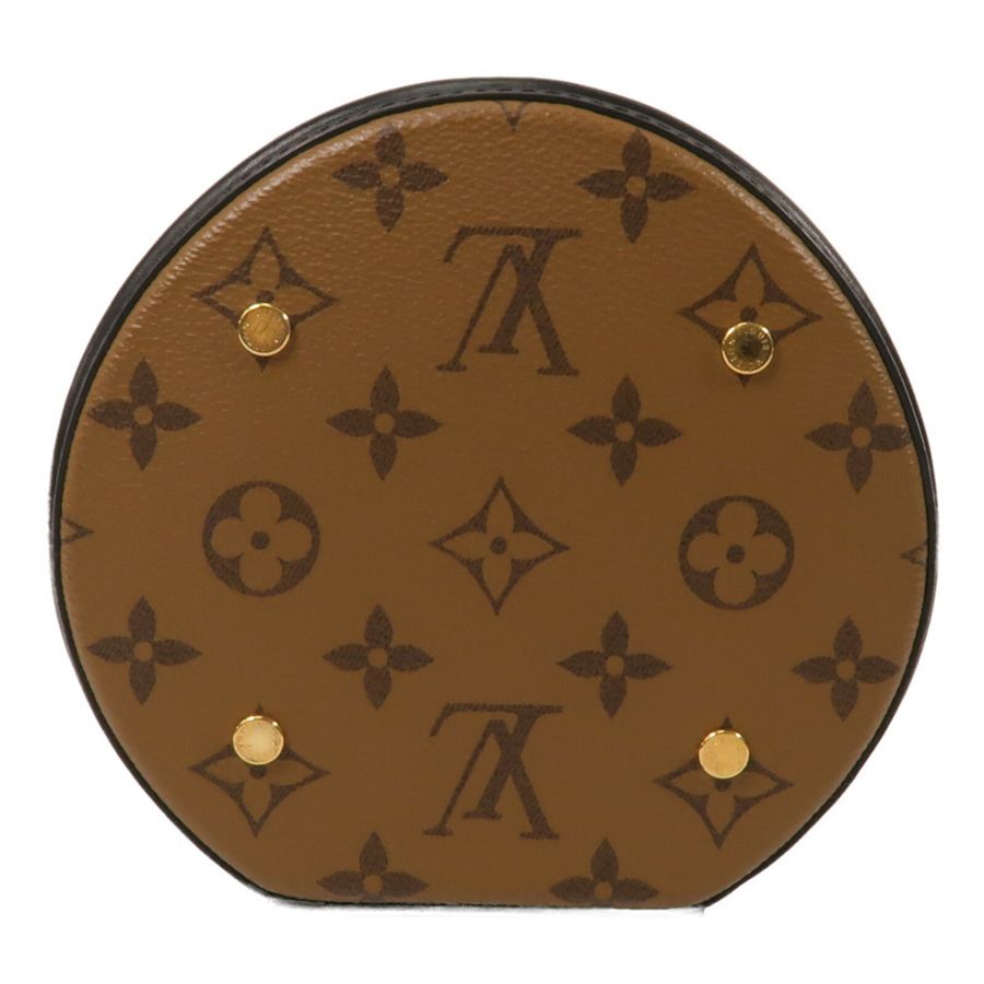 LOUIS VUITTON Monogram Reverse Cannes金扣手挽肩背兩用袋-3