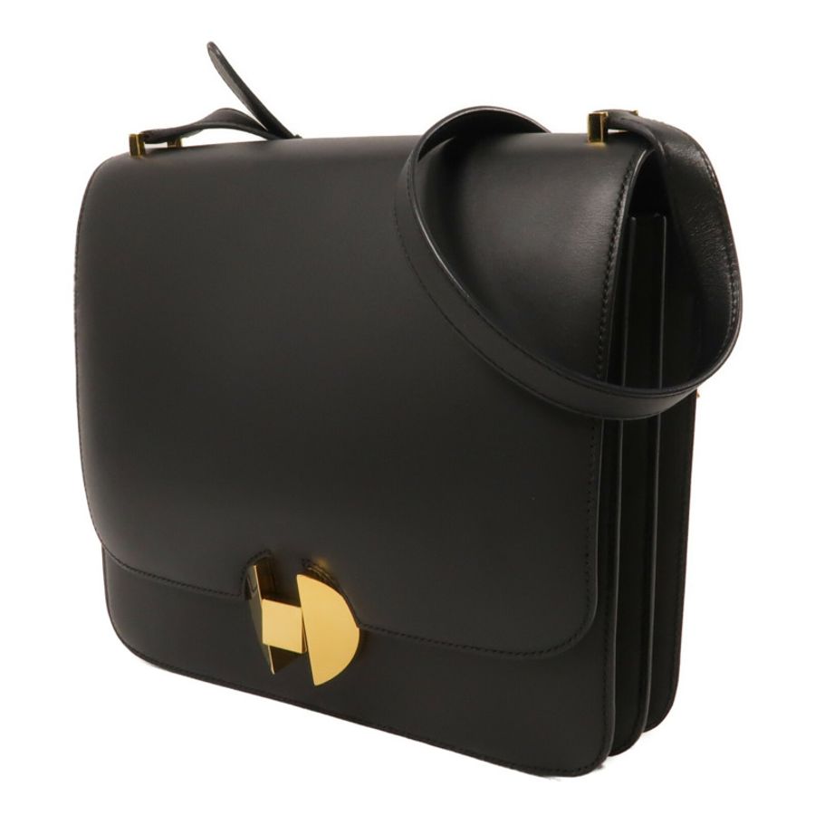 HERMES Sombrero皮革2002-26肩背袋Noir-1