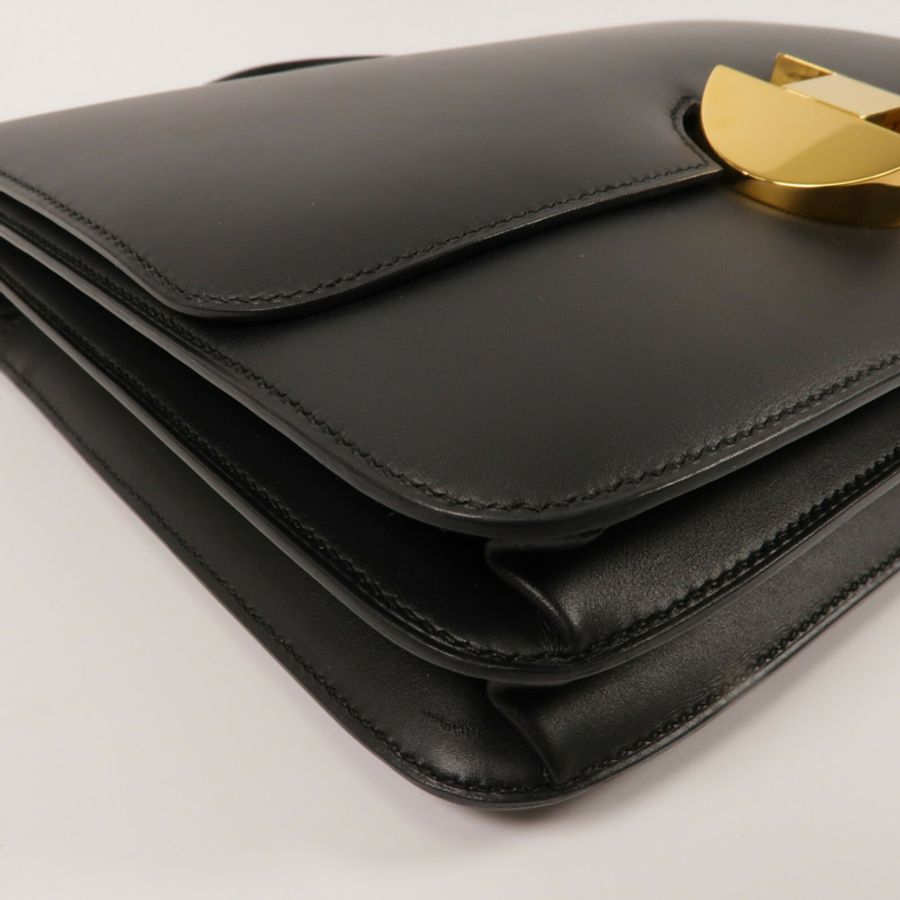 HERMES Sombrero皮革2002-26肩背袋Noir-9