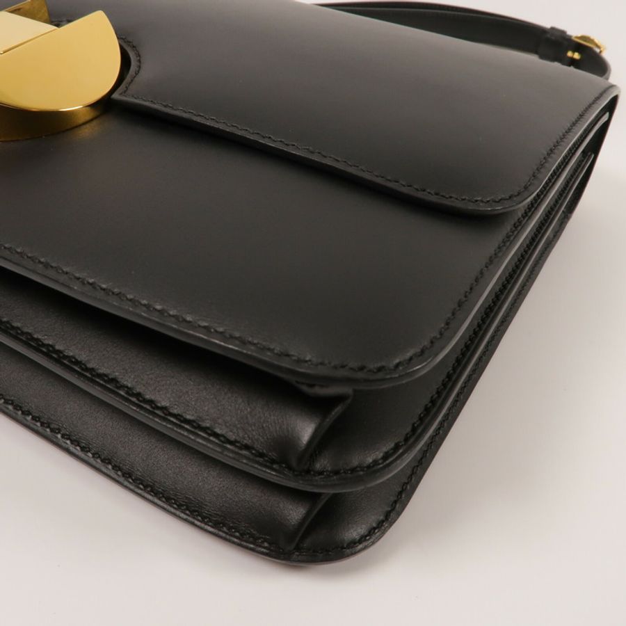HERMES Sombrero皮革2002-26肩背袋Noir-10