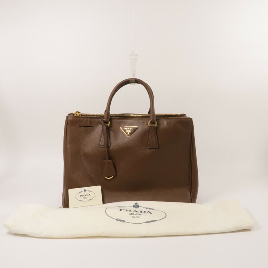 PRADA Saffiano皮革Galleria Large手挽袋-9