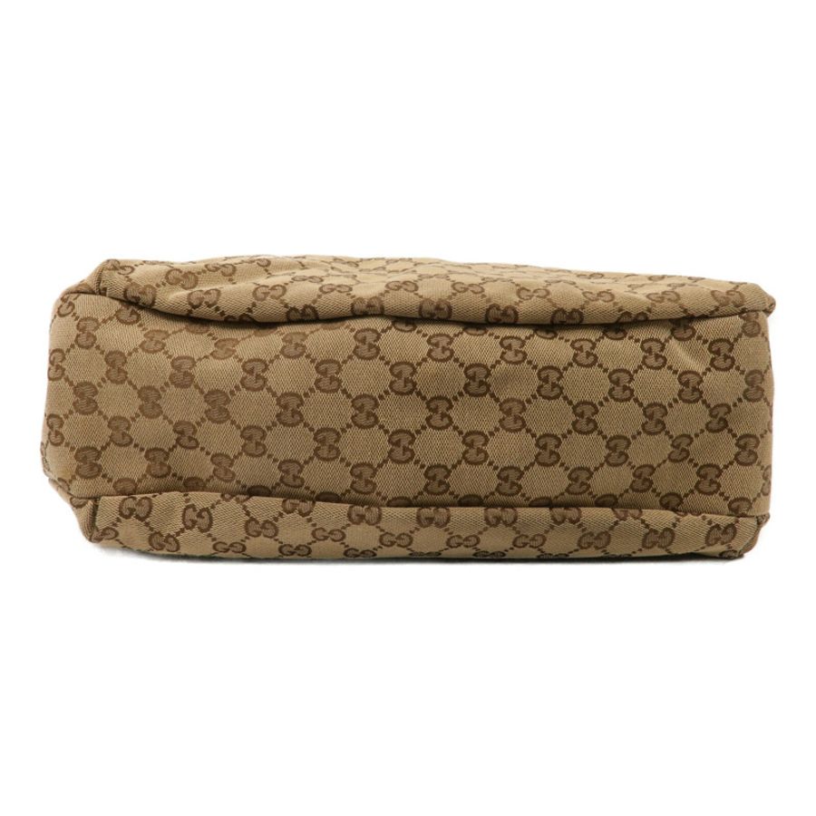 GUCCI 帆布GG Web Hobo肩背袋-3