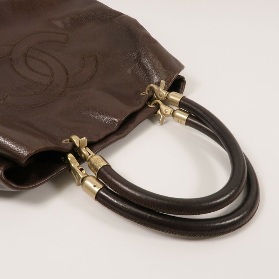 CHANEL 牛皮皮革Vintage Shoulder Bag肩背袋-8