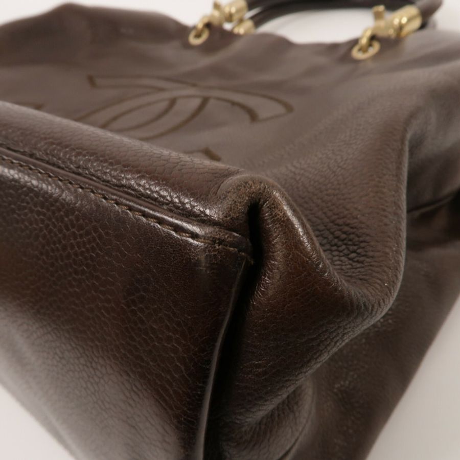 CHANEL 牛皮皮革Vintage Shoulder Bag肩背袋-10