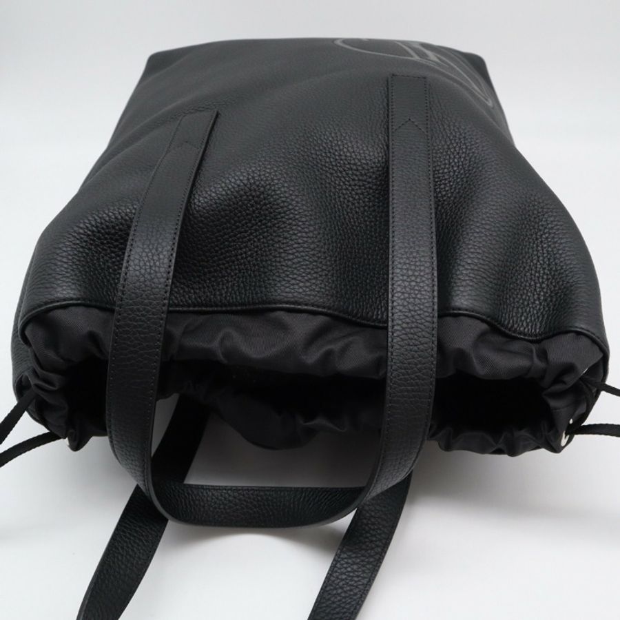 路易威登 Taurillon LV Circle Cavalier M55000 手提包 黑灰皮革 男士-7