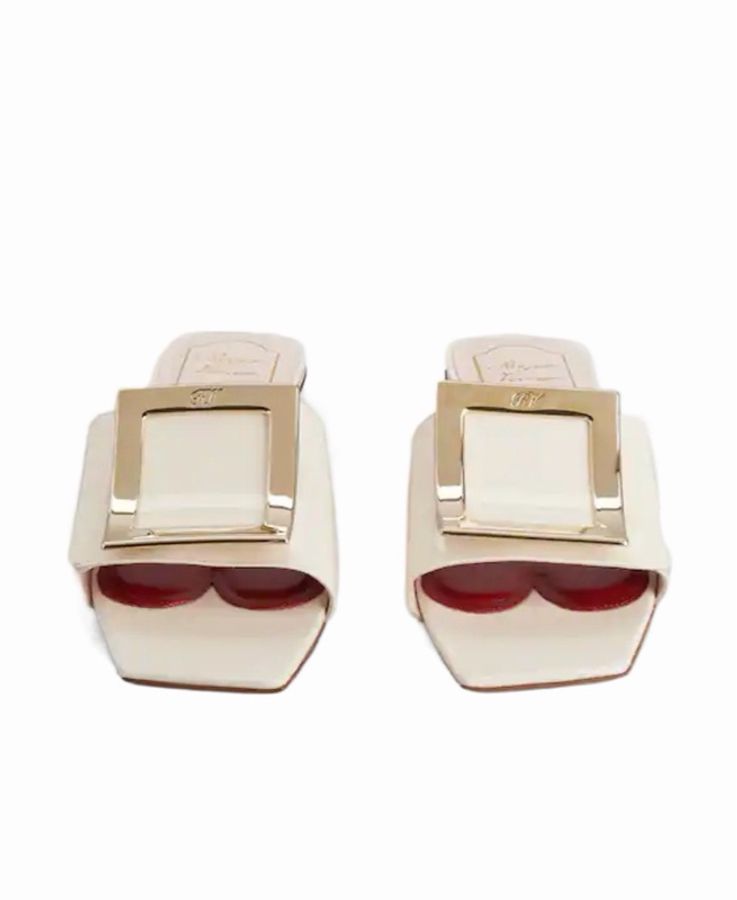Roger Vivier 女士 Belle Vivier 搭扣涼拖34.5 35.5 36 36.5碼跟高: 2.5cm-1
