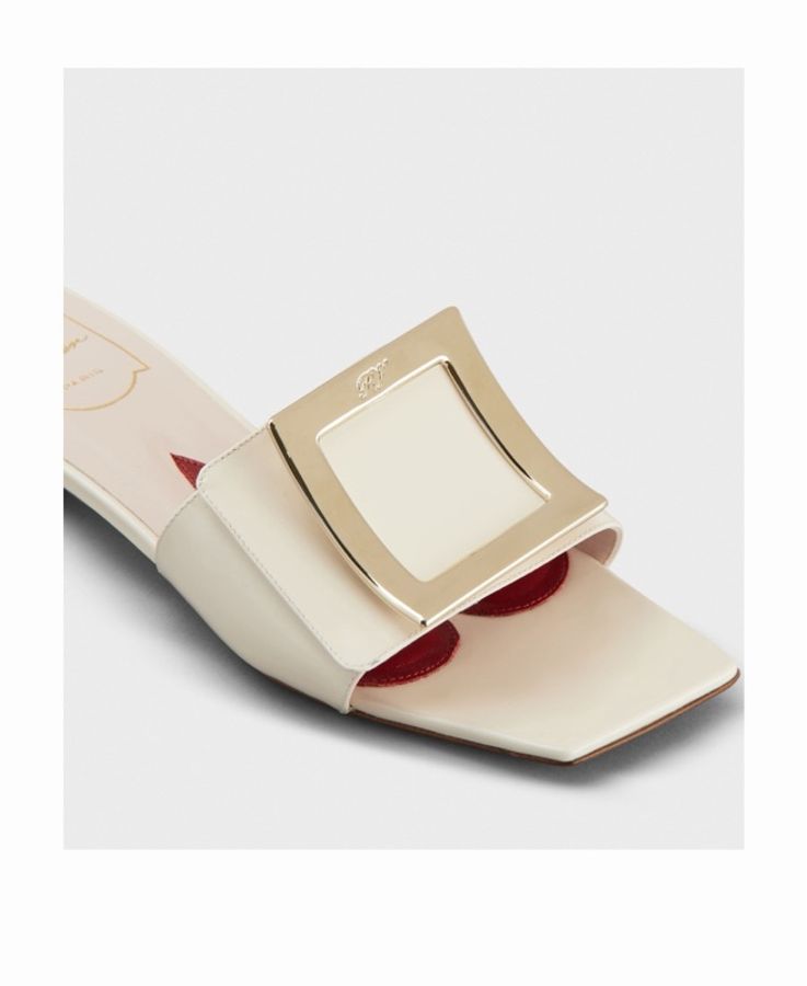 Roger Vivier 女士 Belle Vivier 搭扣涼拖34.5 35.5 36 36.5碼跟高: 2.5cm-5