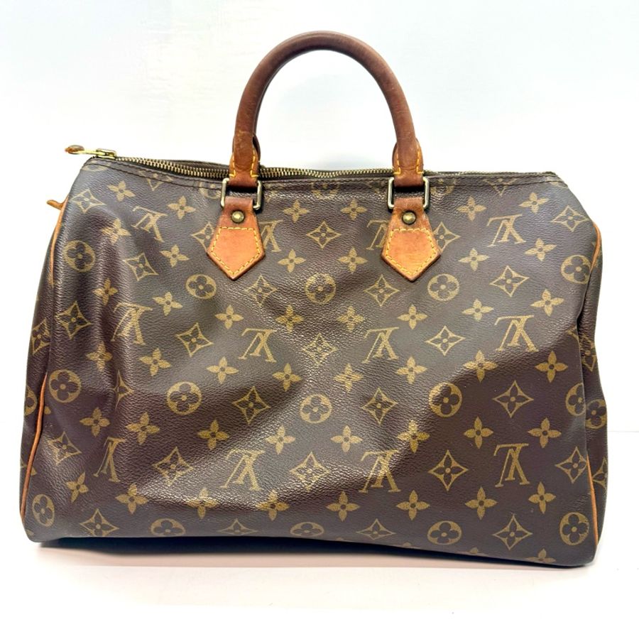 LOUIS VUITTON 路易威登 老花醫生包 SPEEDY 30 M41526-0