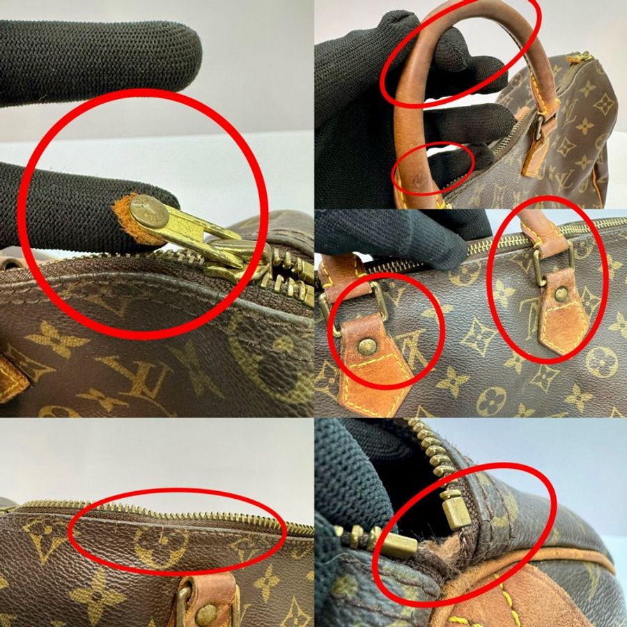 LOUIS VUITTON 路易威登 老花醫生包 SPEEDY 30 M41526-8